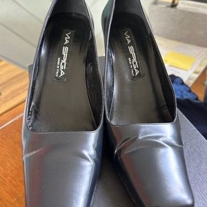 Via Spiga 6.5 Blue Dress Heel